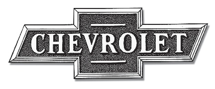 Chevrolet bowtie from 1913, from GM’s historical archive