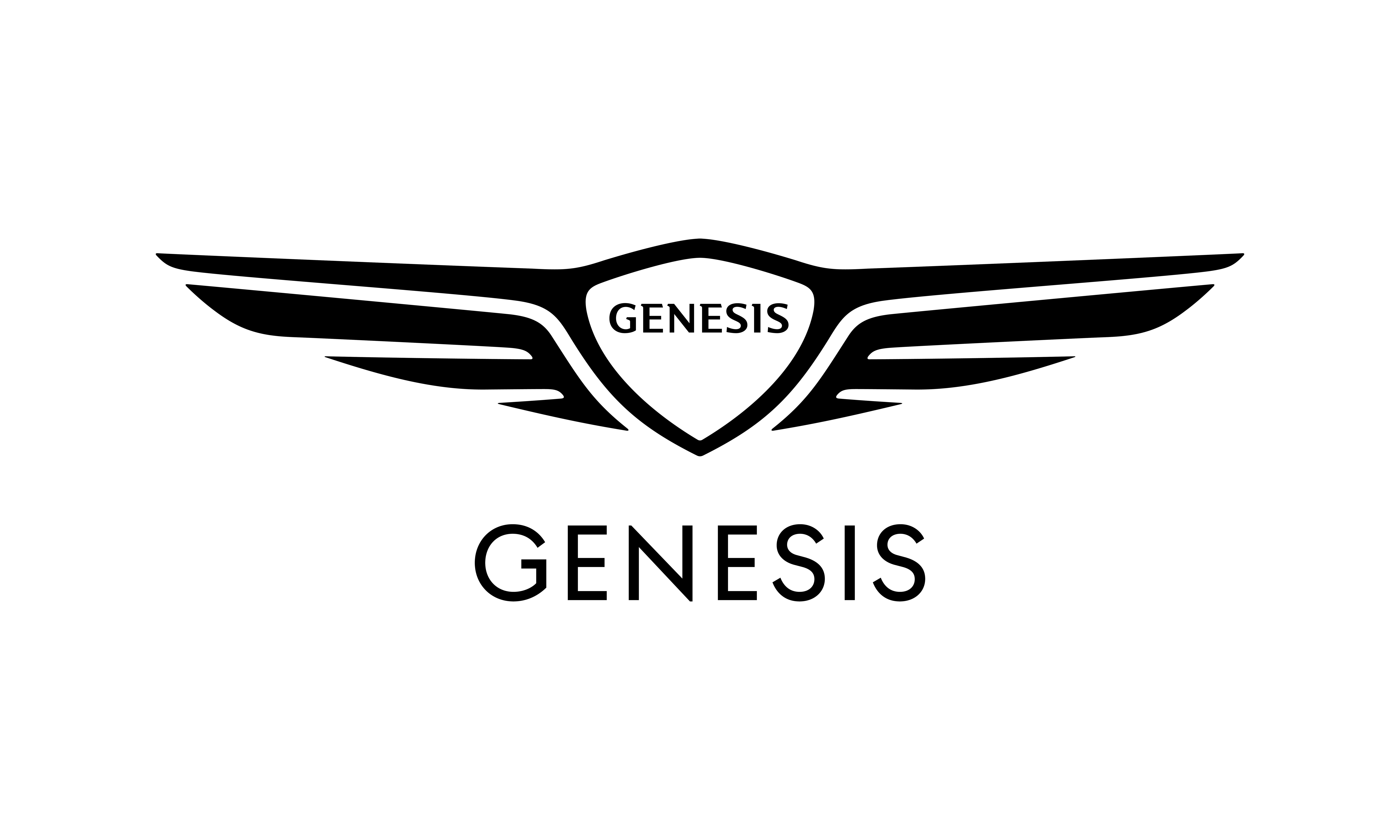 Original winged Genesis brand emblem published at the November 2015 standalone-brand launch