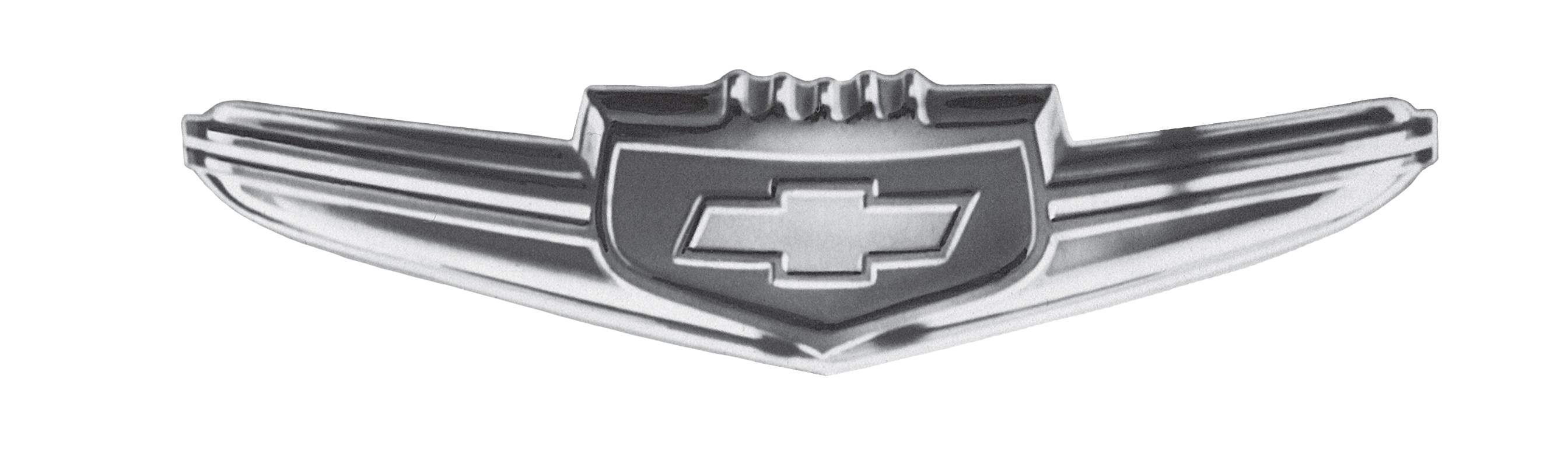 Chevrolet bowtie from 1947, from GM’s historical archive