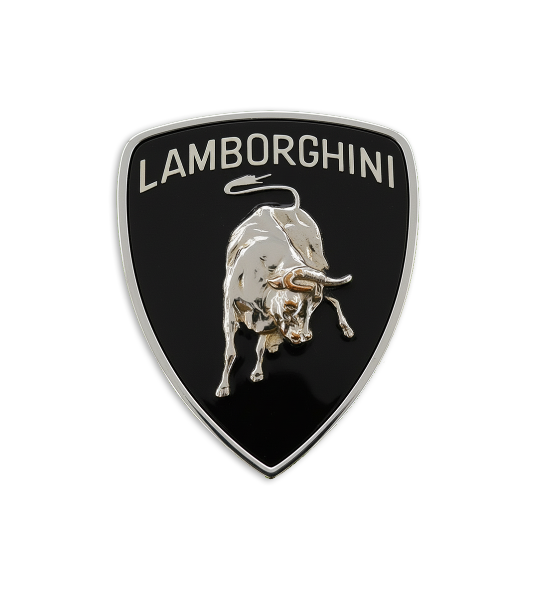 Lamborghini 1990 logo from the manufacturer’s dated logo archive