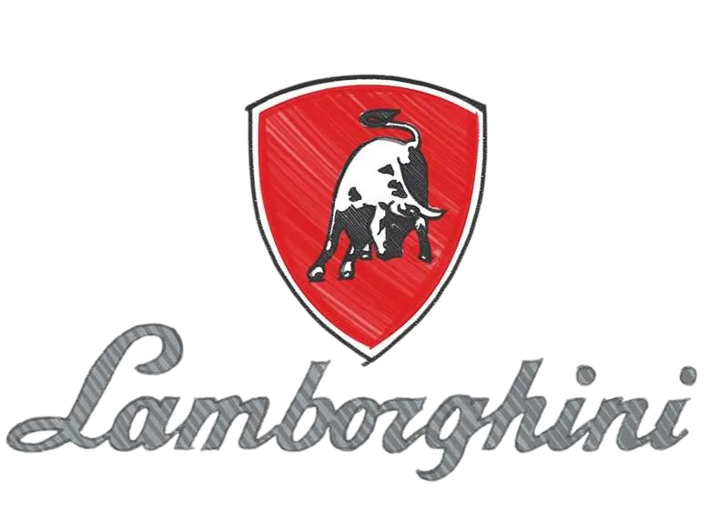 Lamborghini 1963 logo from the manufacturer’s dated logo archive
